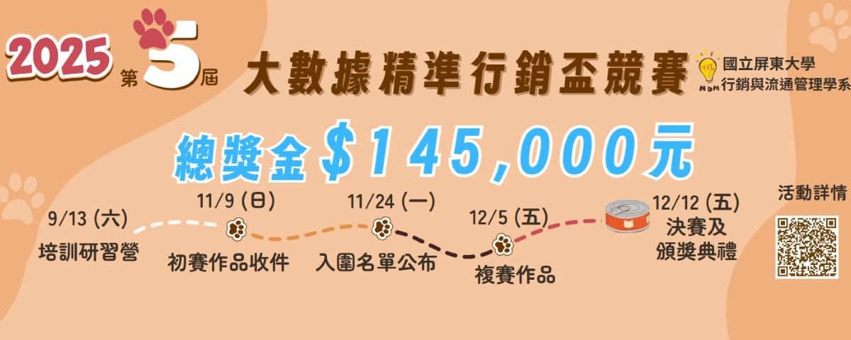 2025第五屆大數據精準行銷盃競賽
